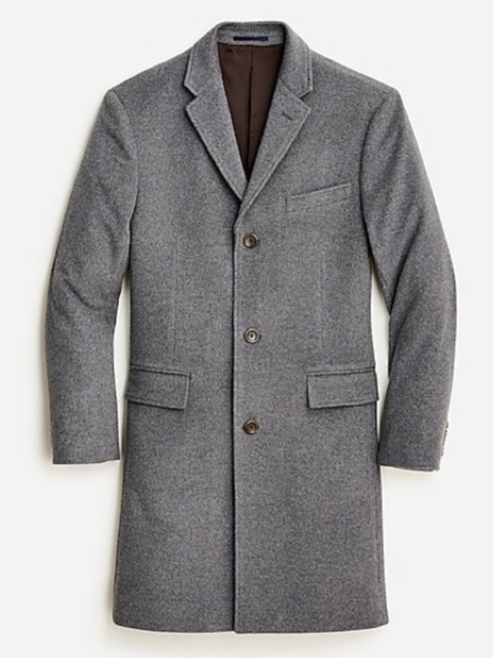 J. Crew Ludlow Topcoat In Wool-Cashmere Blend Size 36R